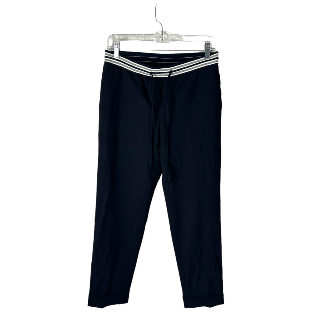 Brooks Brothers Red Fleece Drawstring Pant Navy Blue SZ 2
